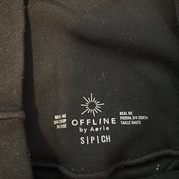 Soft black aerie leggings - Picture 2 of 3